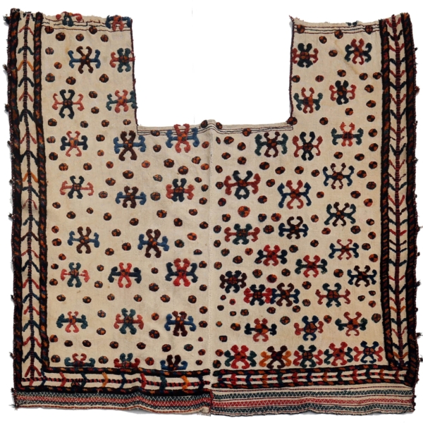Kamseh Arabic horse blanket from Iran. 160x150 cms.