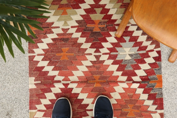 Kilim from Afyon, Turkey. 117x70 cms. - Image 5