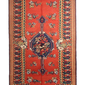 Kilim antiguo de Senneh, Irán. 290x155 cms.