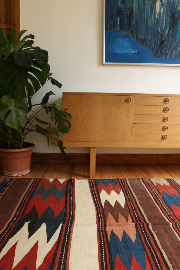 Kilim antiguo de Sirvan, Azerbaiyán. 252x158 cms. - Imagen 3
