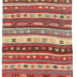 Kilim from Dazkiri, Turkey. 317x85 cms.