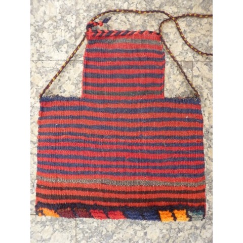 Bolsa de sal Bakhtiari de Irán, 45x42 cms.