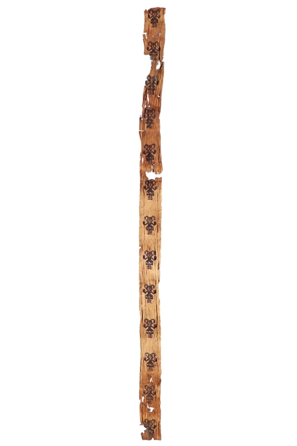 Antique Huari or Wari Culture textile from Peru. 133x6,5 cms
