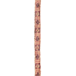 Textil antiguo cultura Huari o Wari, Perú. 39x2´8 cms