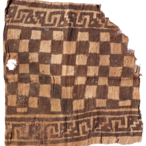 Textil antiguo Chancay, Perú. 43,5x45 cms
