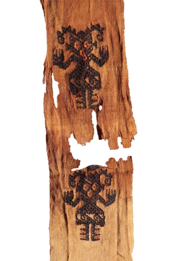 Antique Huari or Wari Culture textile from Peru. 133x6,5 cms - Image 3