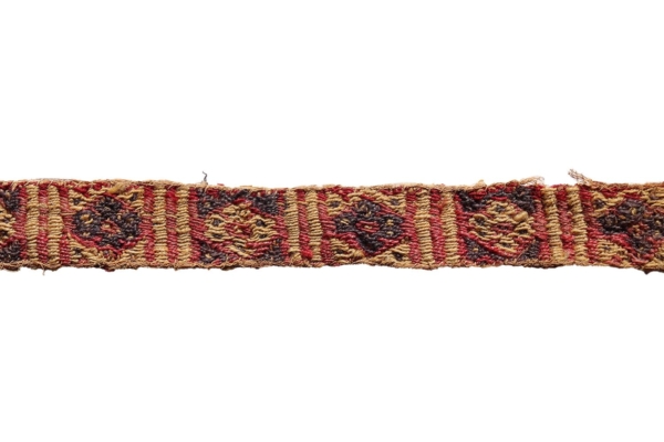Antique Huari or Wari Culture textile from Peru. 39x2,8 cms - Image 3