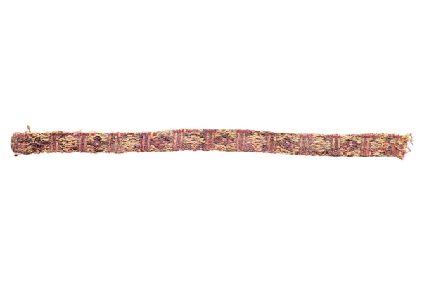 Antique Huari or Wari Culture textile from Peru. 39x2,8 cms - Image 4