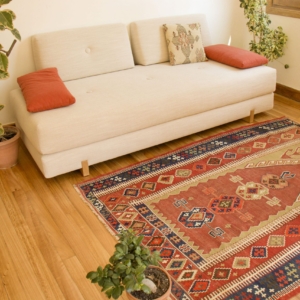 Kilim from Obruk, Turkey. 183x132 cms.