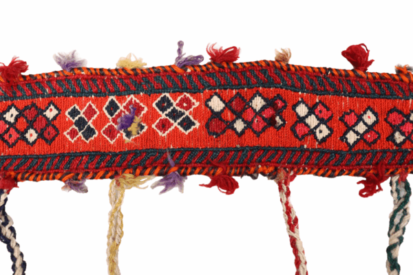 Semi-antique Qashqai band from Iran. 68x8 cms. - Image 2