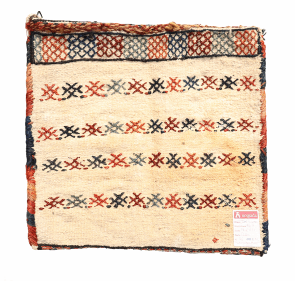Bolsa o chanteh antigua Bakthtiari, Irán. 38x44 cms - Imagen 2