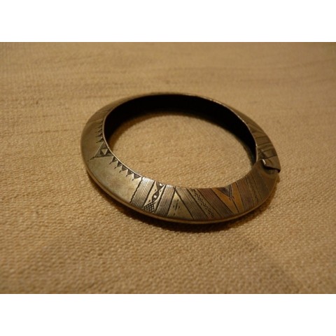 Pulsera tuareg de Niger, 6,8 cms. diam.