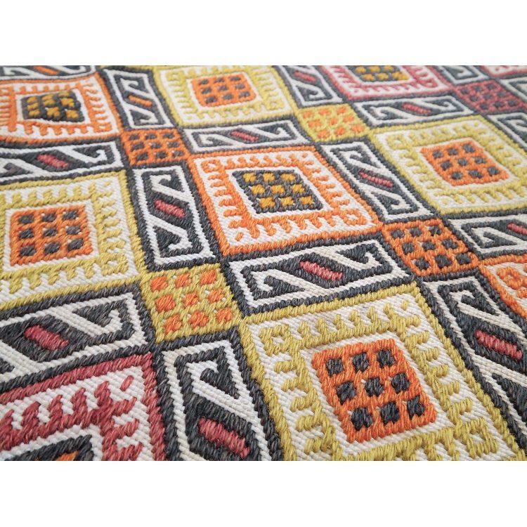 Kilim yastik de Turquía, 80x50 cms.