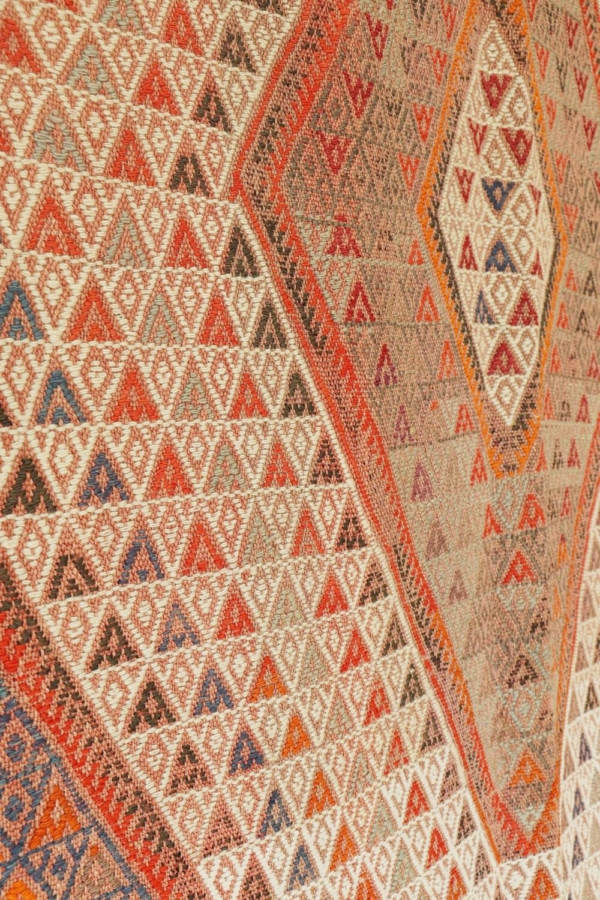 Kilim semi antiguo de Karapinar, Turquía. 325x130 cms. - Imagen 7