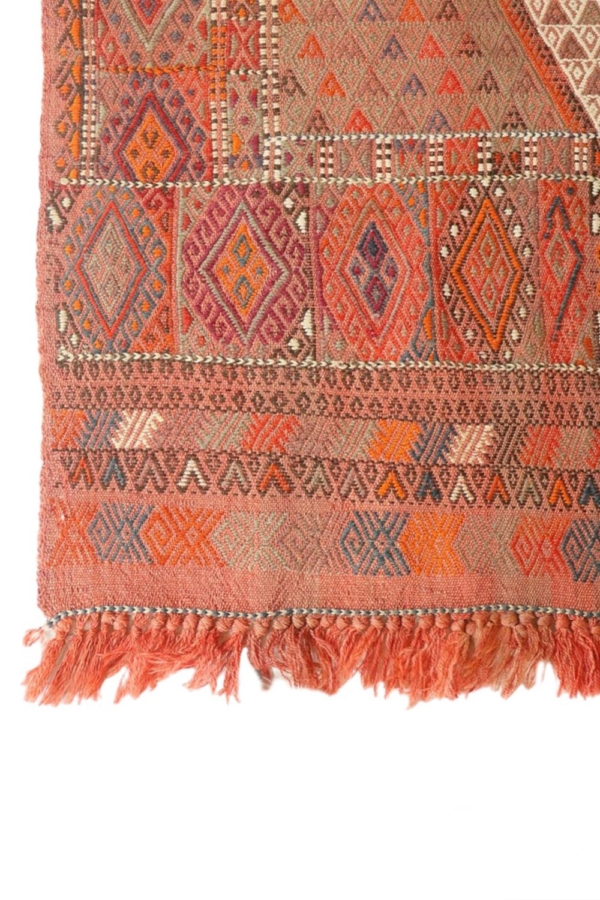 Kilim semi antiguo de Karapinar, Turquía. 325x130 cms. - Imagen 9