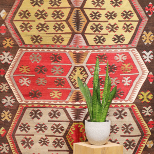 Kilim sem antiguo de Dalakci, Turquía. 255x174 cms.