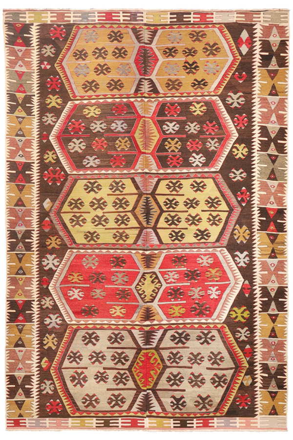 Kilim sem antiguo de Dalakci, Turquía. 255x174 cms. - Imagen 2