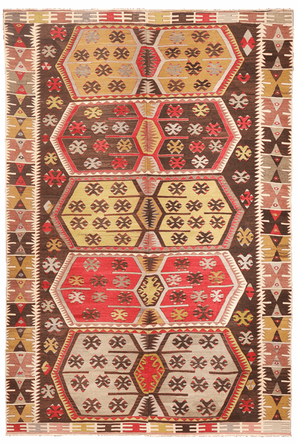 Kilim sem antiguo de Dalakci, Turquía. 255x174 cms. - Imagen 17