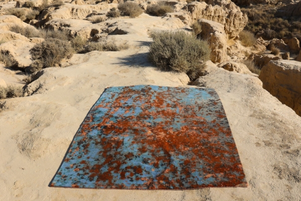 "Deba" rug from Nepal. 200x150 cms - Image 6