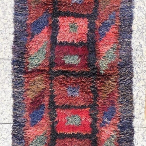 Alfombra Julkhyr, Afganistán, 227x68 cms