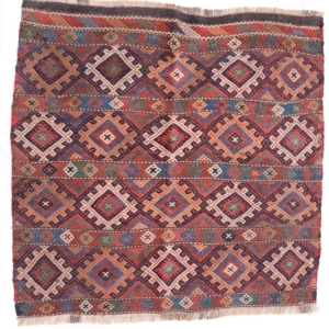 Kilim kurdo de Irán, 90x94 cms