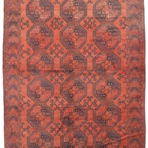 Antique Turkoman Aqcha Suleiman rug from Afghanistan, 368x283 cms