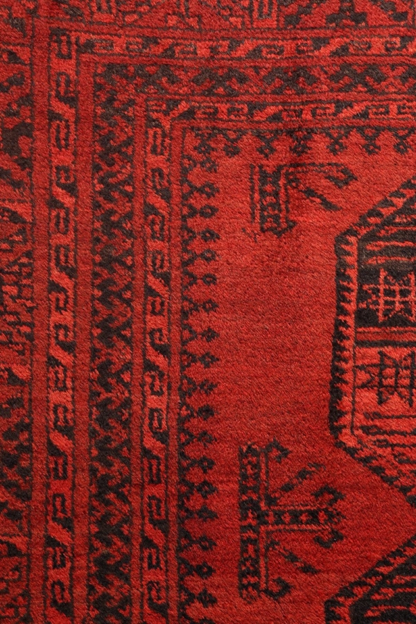Alfombra antigua Ersari Aqcha turkomana, Afganistán. 330x261 cms - Imagen 4