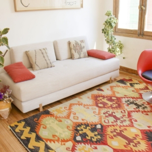Denizli kilim from Turkey. 240x150 cms