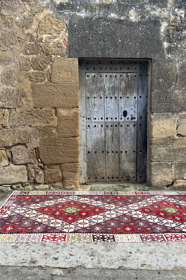 Kilim semi antiguo de Kirsehir, Turquía, 337x165 cms - Imagen 5