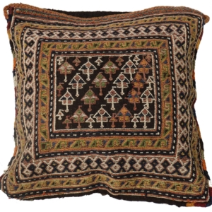 Bolsa/saco vintage Qashqai de Irán, 57x55 cms