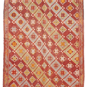 Vintage Karapinar kilim from Turkey. 270x170 cms