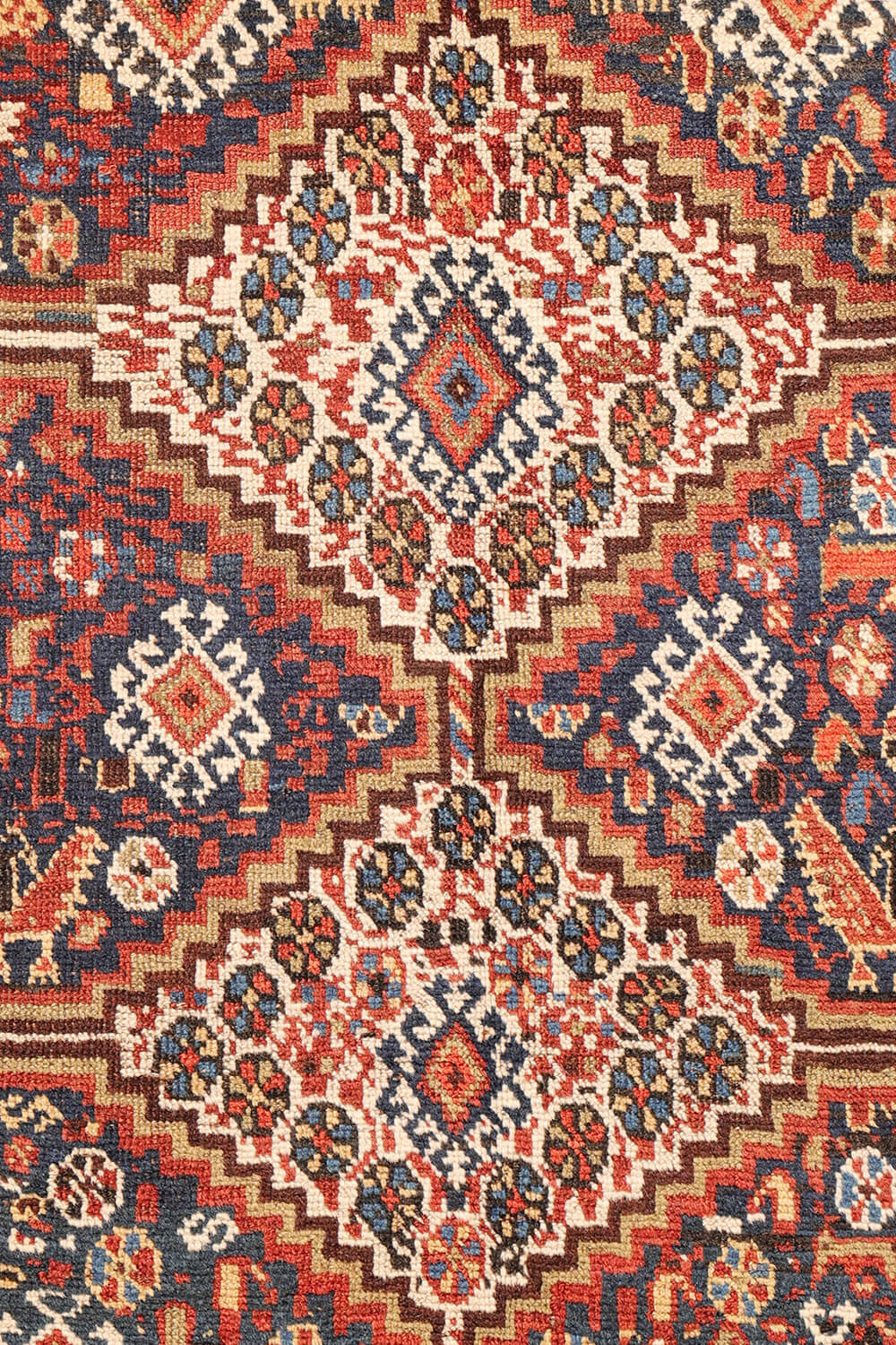 Antique Khamseh rug, Irán. 175x135 cms - Image 9