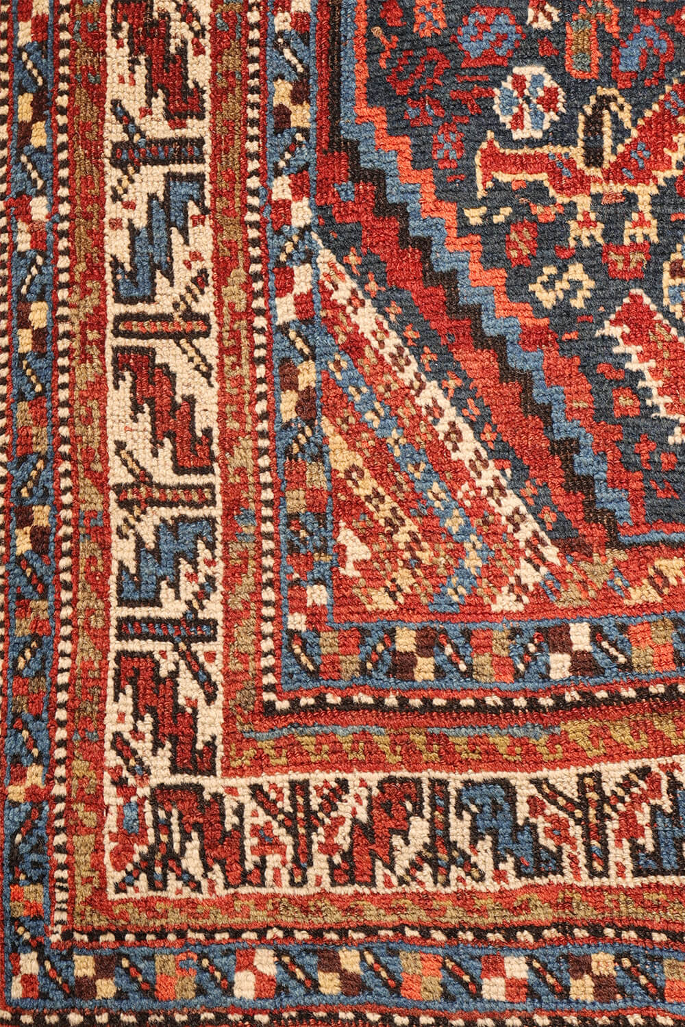 Antique Khamseh rug, Irán. 175x135 cms - Image 10