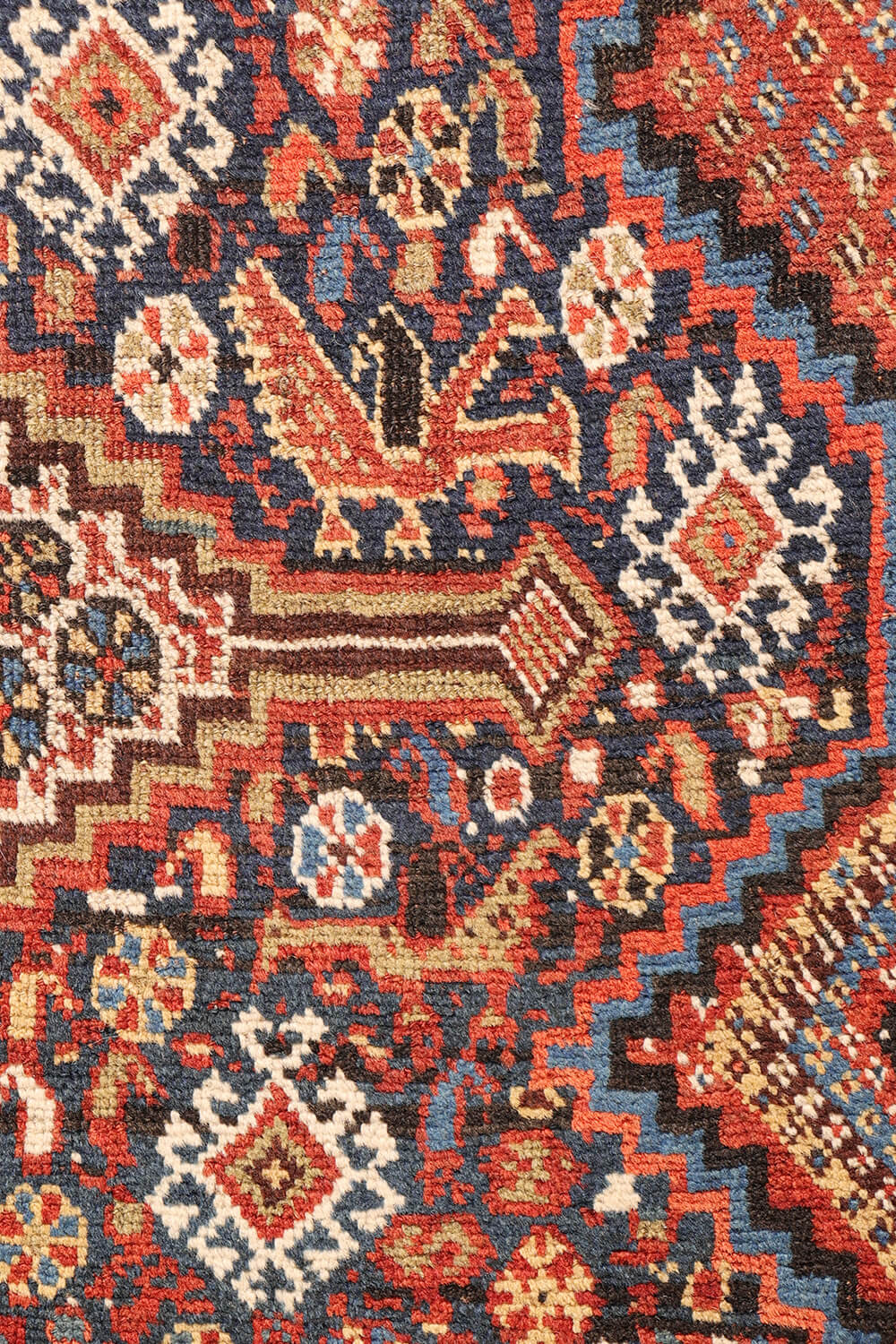 Antique Khamseh rug, Irán. 175x135 cms - Image 11