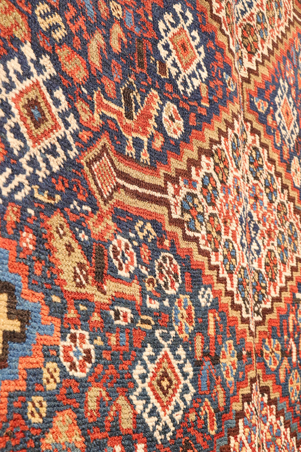 Antique Khamseh rug, Irán. 175x135 cms - Image 12