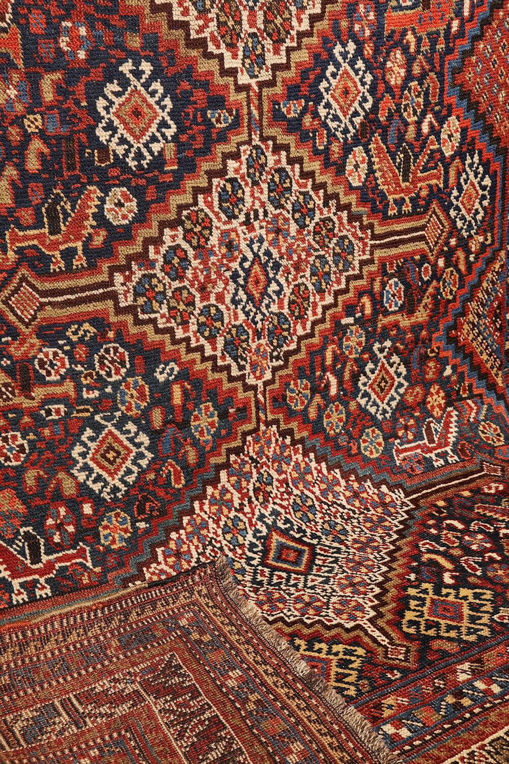 Antique Khamseh rug, Irán. 175x135 cms - Image 14