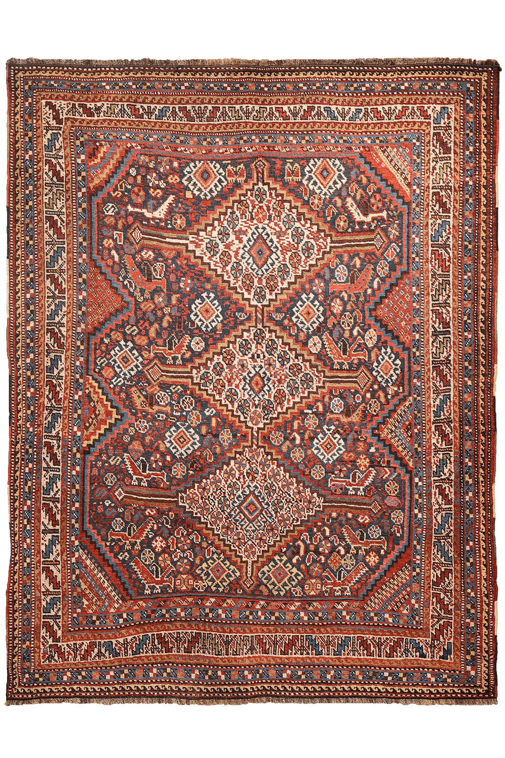 Antique Khamseh rug, Irán. 175x135 cms - Image 15