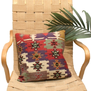 Cojín étnico de kilim 40×40 cms