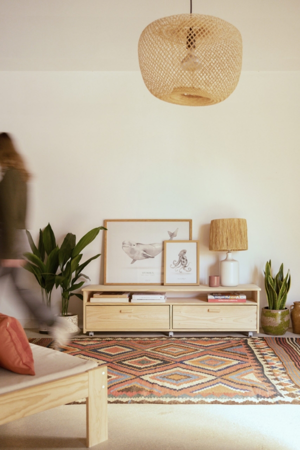 Kilim vintage Qashqai, Irán. 231x160 cms - Imagen 3