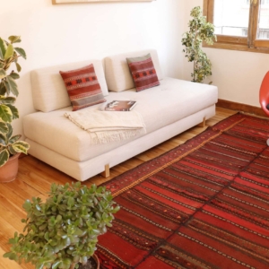 Kilim Beluch vintage, Afganistán. 290x160 cms