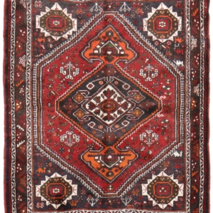 Alfombra vintage árabe, Irán. 142x114 cms