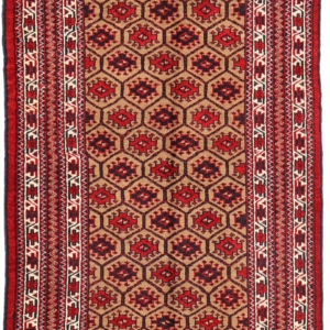 Vintage Baluch rug from Irán. 136x86 cms