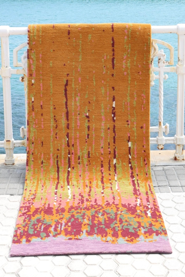 Alfombra "Punjab", Nepal. 300x80 cms - Imagen 2