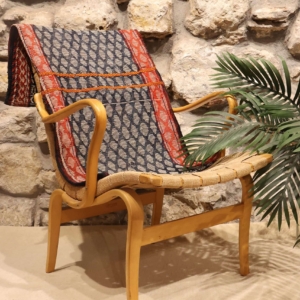 Alforja vintage Qashqai, Irán. 100x50 cms