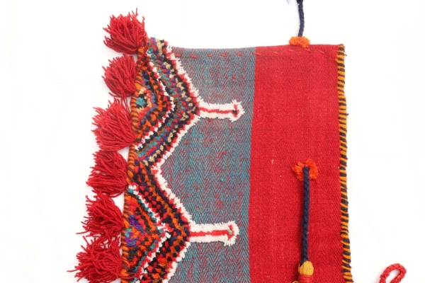 Vintage Qashqai horse blanket from Iran. 144x126 cms - Image 2