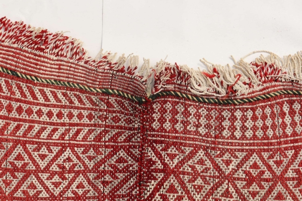 Antique Qashqai Darreshuri horse blanket from  Iran, 160x156 cms. - Image 4