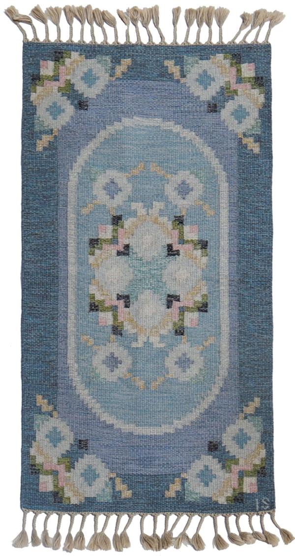 Kilim o Rölakan vintage Ingered Silow. 160x85 cms - Imagen 2
