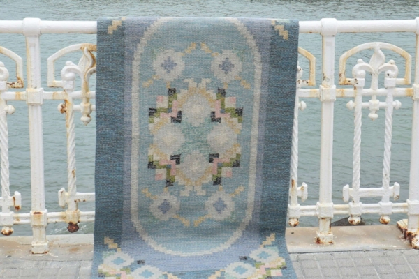 Kilim o Rölakan vintage Ingered Silow. 160x85 cms