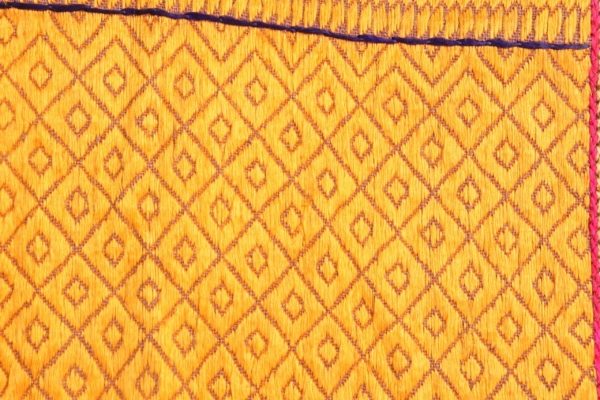 Pulkhari antiguo de Punjab, Pakistán o India. 240x122 cms - Imagen 4
