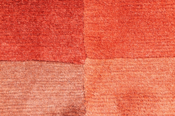 Alfombra "Patchwork" de Nepal. 248x76 cms - Imagen 4